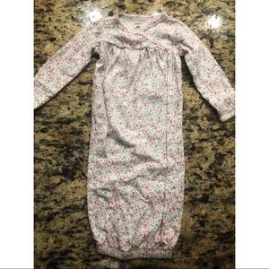 CARTER’S floral printed sleeper - 3M